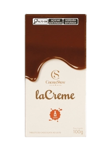 TABLETE LACREME AO LEITE 100G