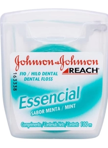 Fio Dental Essencial Menta JOHNSONS REACH 100M