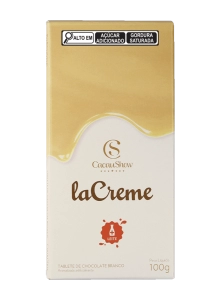 TABLETE LACREME BRANCO 100G